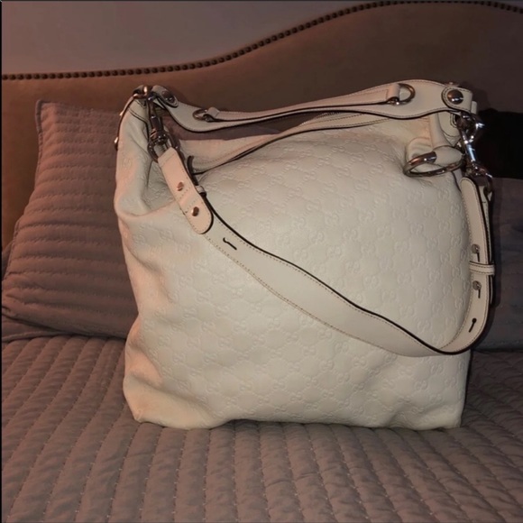 Large White Gucci Bag - Picture 1 of 8